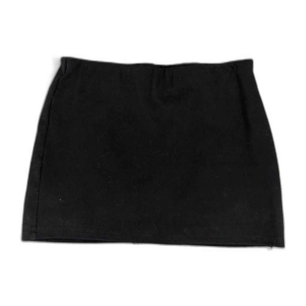 Aritzia Ten Black Knit Mini Skirt XS - Picture 3 of 4